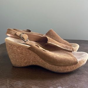 Clarks Womens Wedge Sandal